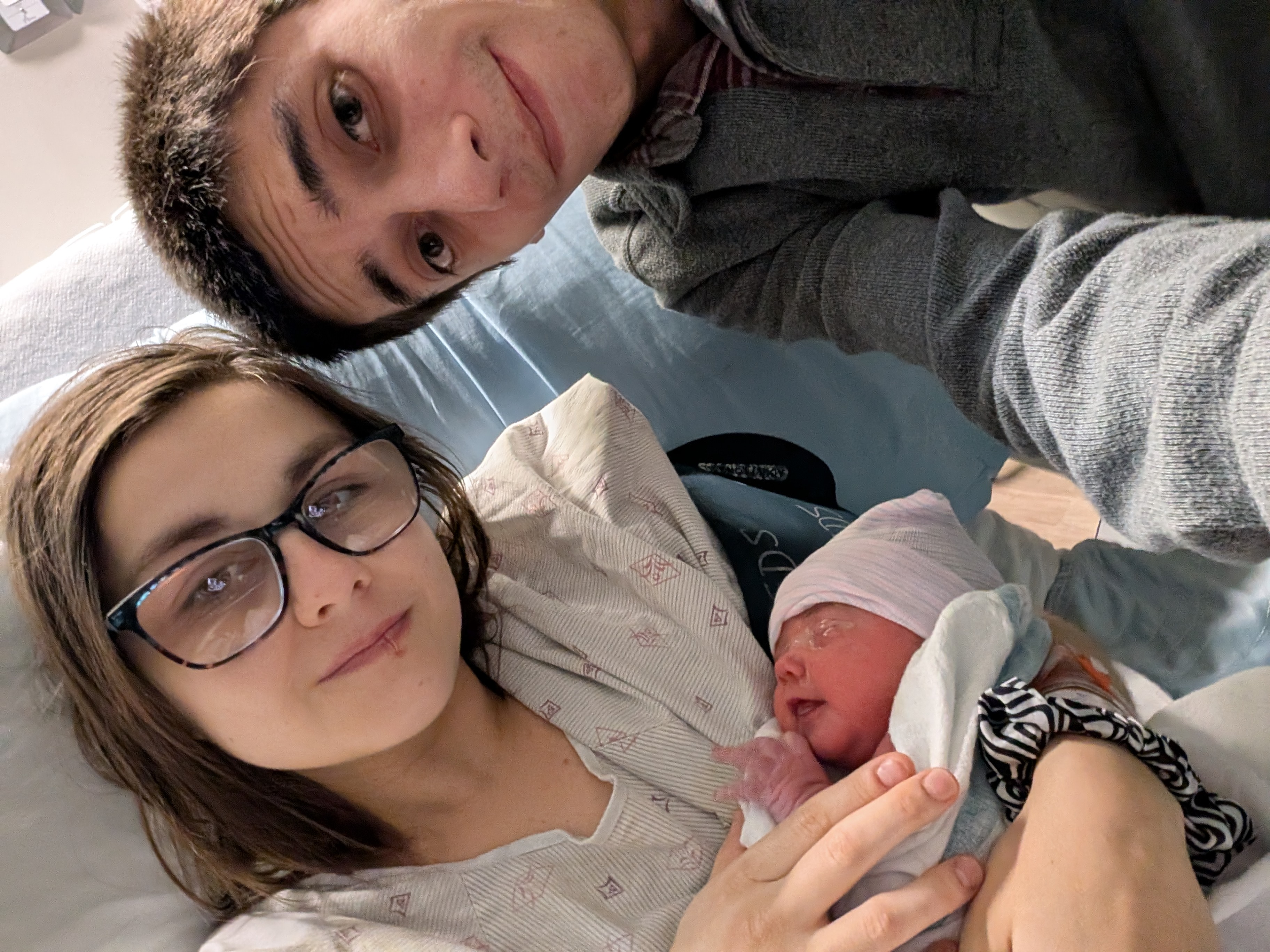 Alicia's first moments