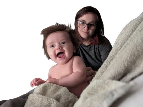 Alicia Mae smiling - a beautiful memorial photo